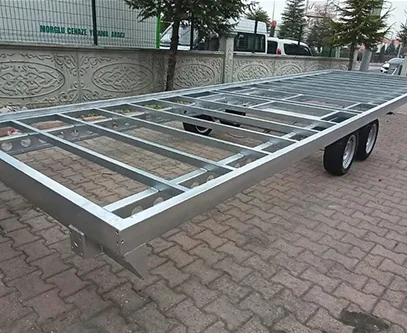 Chalet op Intermetal onderstel